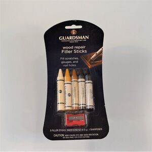 Guardsman Furniture Wood Repair Filler Sticks #500200 New Sealed